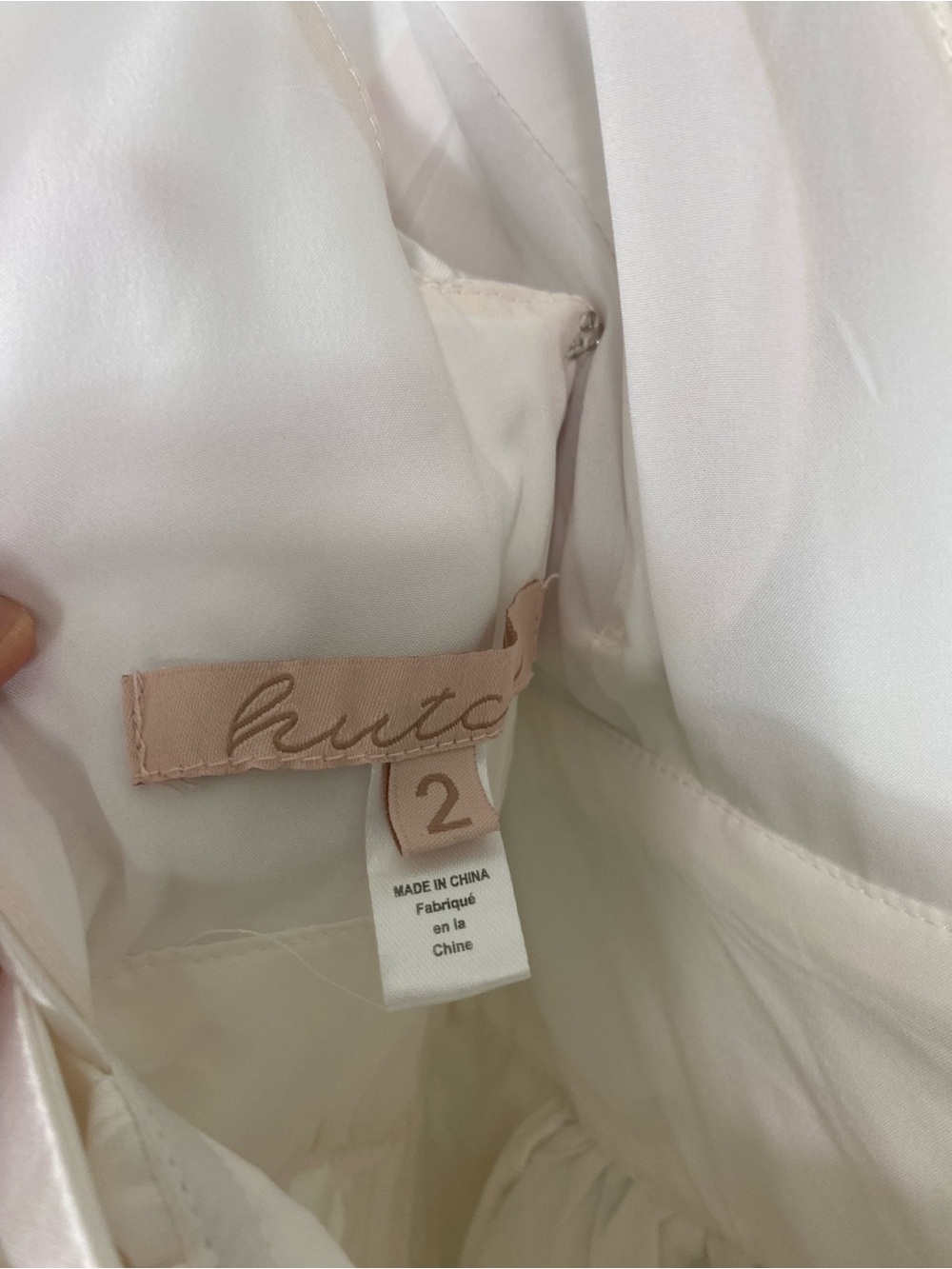 Hutch Sleeveless V-Neck Bow Back Tiered A-Line Maxi Dress Size 2 Iridescent - Picture 6 of 8